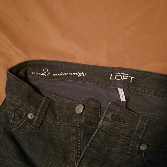Ann Taylor The Loft Corduroy Pants - Picture 3 of 4